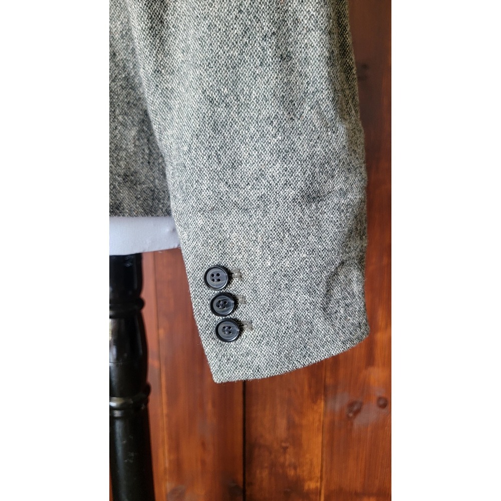 J.Crew Schoolboy Tweed Blazer Women's 14 Gray Wool Blend Textured Career Jacket - Picture 11 of 16